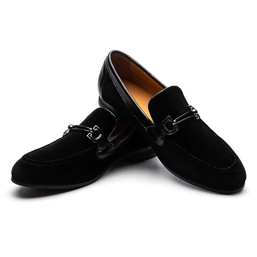 Buy > black velvet mens loafers > in stock