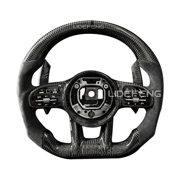 Hot Sale Cusotmizd Carbon Fiber Steering Wheel For Mercedes Benz Gla35 Gla A45 A35 A35 A45 C63 E63 Cls S Amg Gt 2018-2022