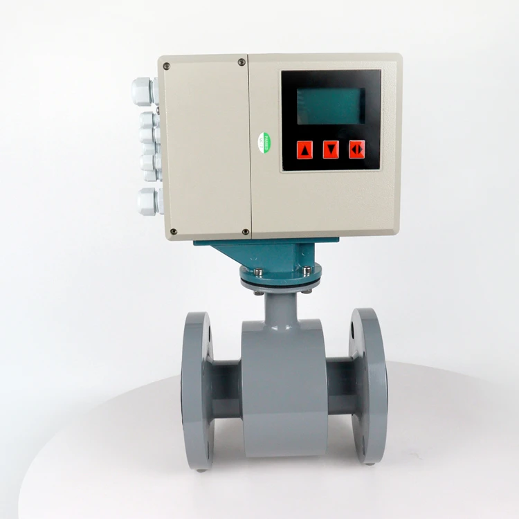 Producent inteligentnego przepływomierza elektromagnetycznego z czujnikiem temperatury, z kołnierzem lub uchwytem typu „zaczep”, przepływomierz do ścieków i wody, producent OEM dla gazów i powietrza