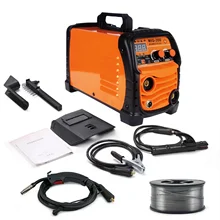 wholesale 220V Portable CO2 Shielded Automatic Welder MIG/MMA 2 in 1 IGBT Inverter Ac 220V  Dc Mini Welding Machines
