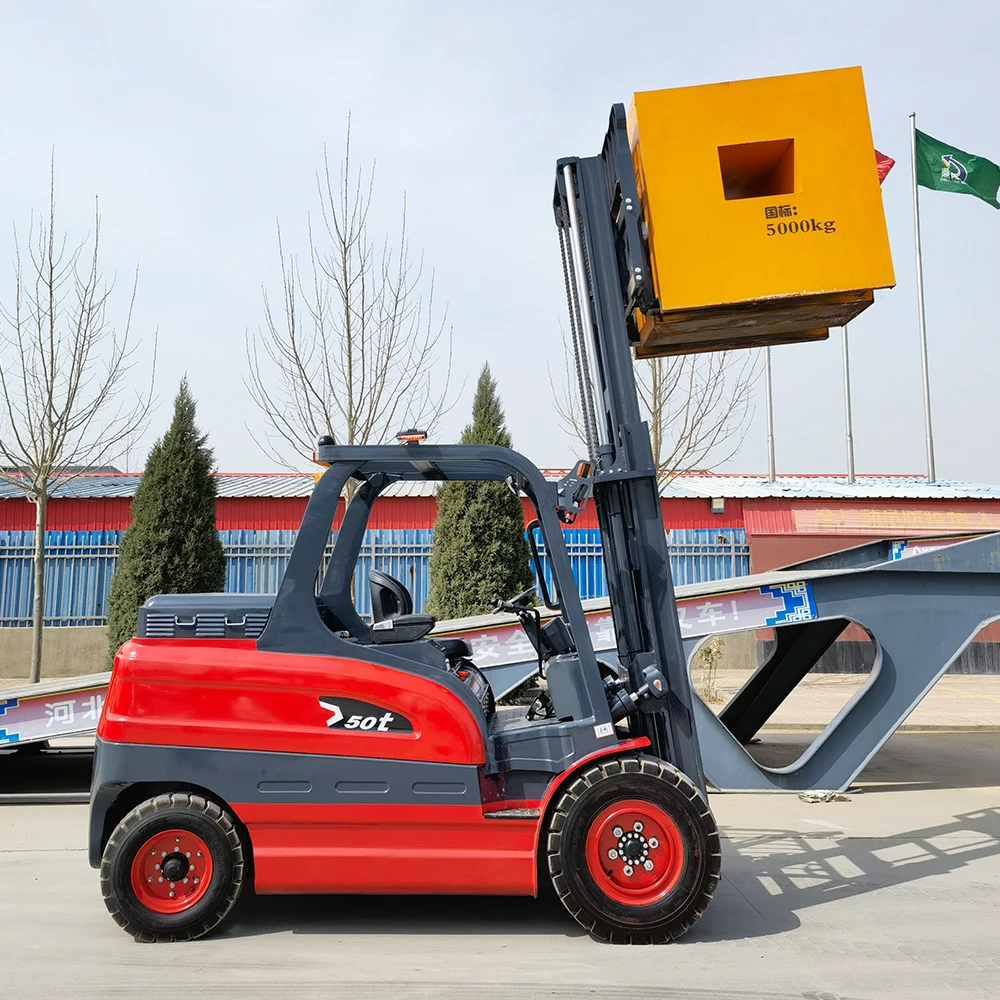 Chinese New Battery Forklifts Terrain Electric Forklift 1 1.5 2 2.5 3 3.5 4 5 7 10 Ton Stacker Forklifts