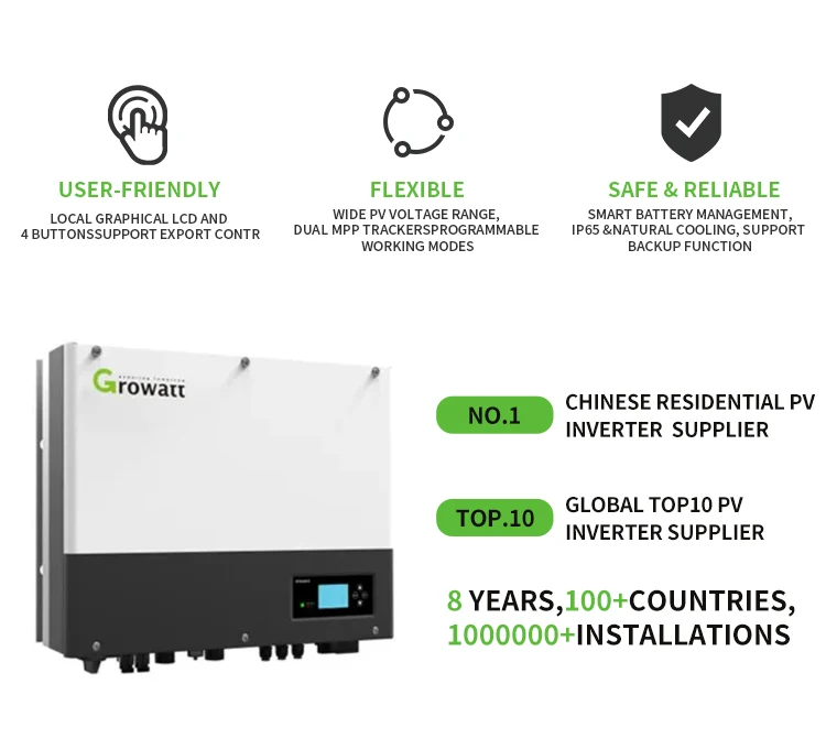 Growatt 8kw 3 Phase Sph8000tl3 Bh Up 10kw 7000 Watt 6000w 5kw 4kw Solar ...