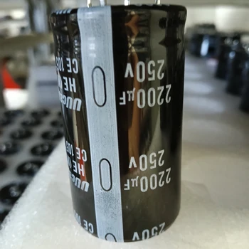 High-level Quality Aluminum Electrolytic Capacitor 2200UF 250V Brand New UUCAP 35*70MM Standard 2000hrs at 105 Degree