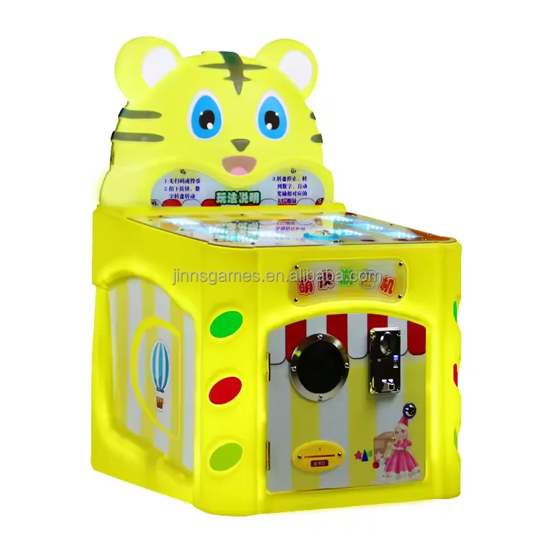 Children's Coin-Operated Puzzle Arcade Game Machine Hit Hammer on Mouse-1 Year Warranty Whack-a-Mole Style