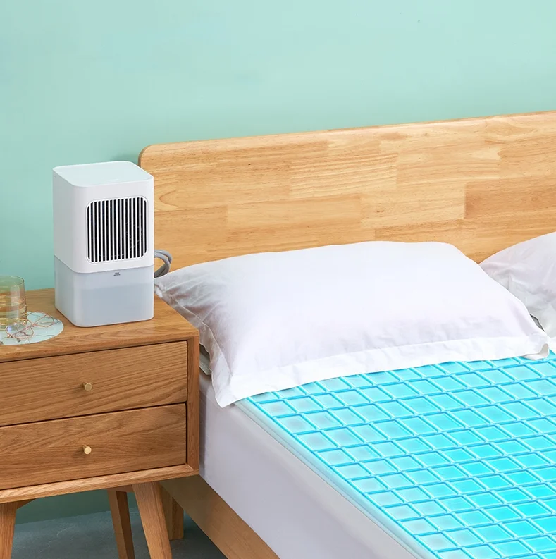 Manufacturer New Product SL408 Water Bed Cooling System Fan Mattress Pad  Mini Portable Fan