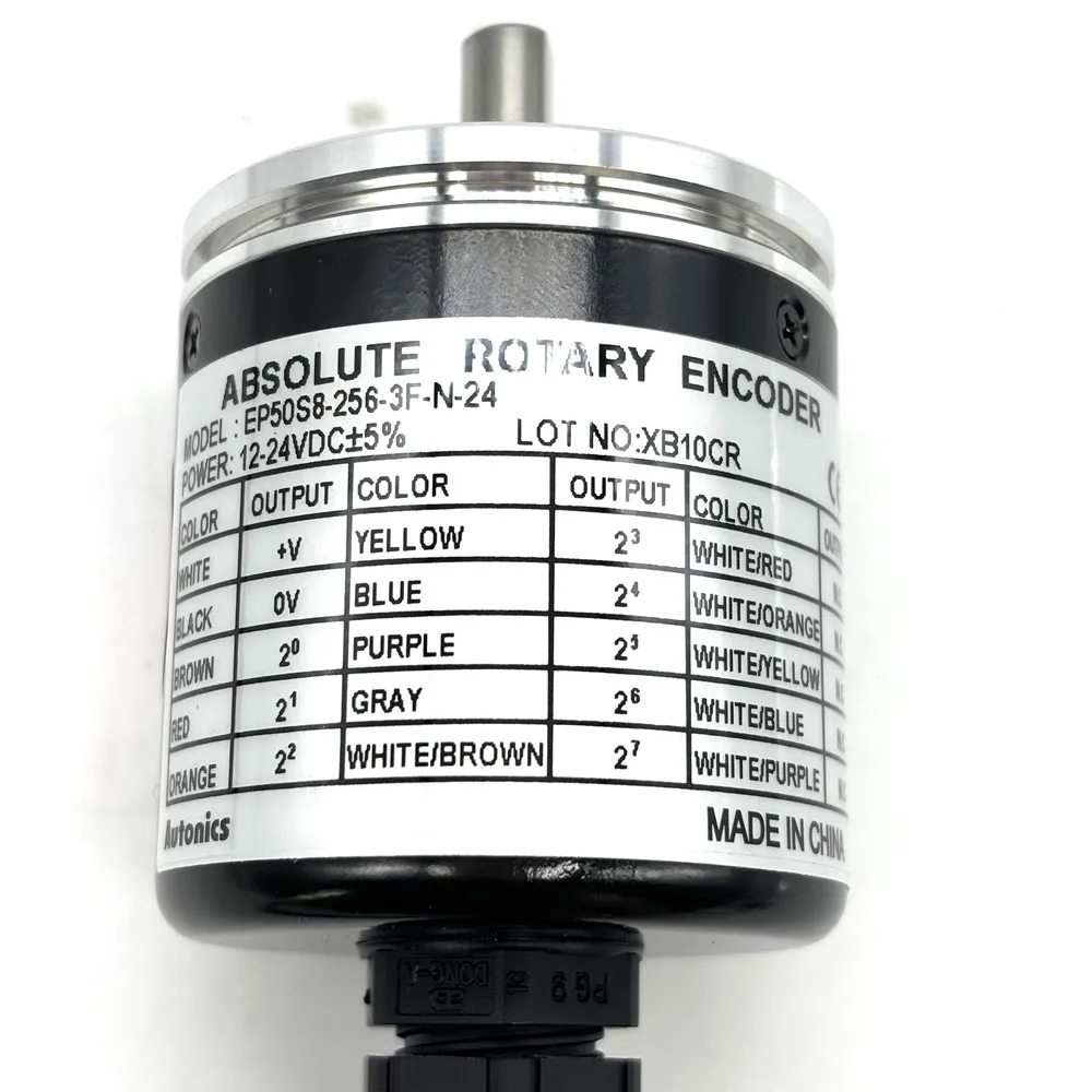 Rotary Encoder Ep50s8-256-3f-n-24 256 Ppr Gray Code Output Npn Open ...