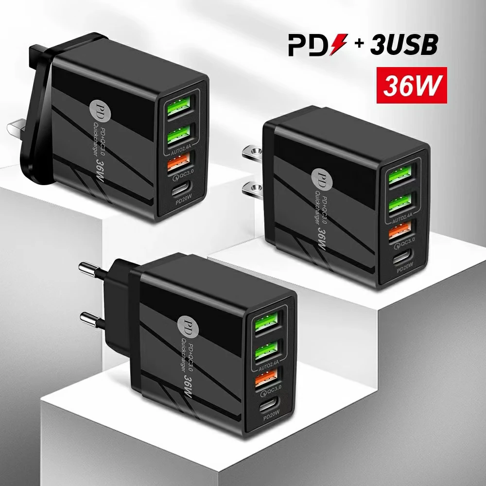FCC10 2-Port-Autoladegerät (PD20W+QC3.0), 38 W – TELLUR