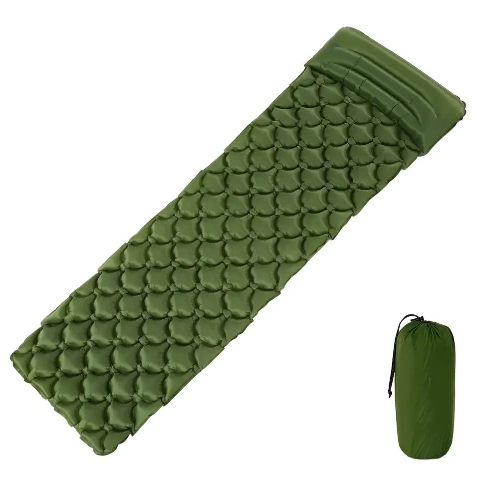 Outdoor Air Mattress Air Sleep Mat Ultralight Inflatable Sleeping Pad Camping Pad for Tent Hiking factory