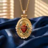 Sacro Cuore - collana con ciondolo