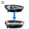 Estilo de lente Matrix de faro modificado