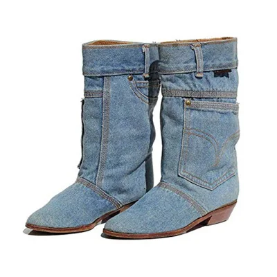 Tacon bajo de Botas para Mujer | FASHIOLA.es