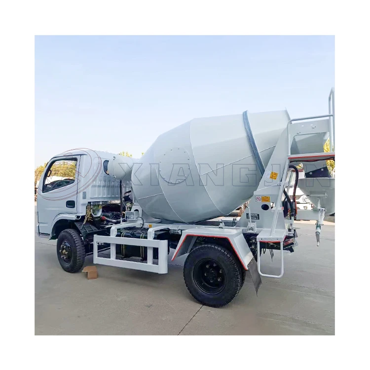 Diesel Concrete Automatic Mixing and Transporting Integrated Machine Automatic Loading Concrete Mixer Vehicle