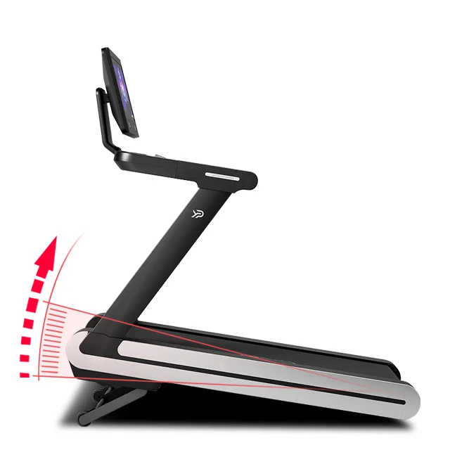 YPOO  Newest Design AC Motor MX Treadmill Luxury  Commercial Touchscreen Treadmill with YPOOFIT APP Best Treadmill Factory