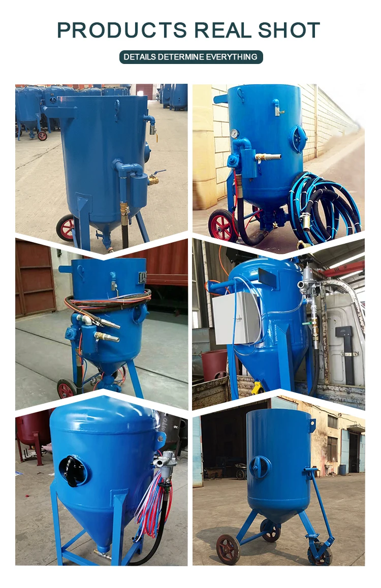 sandblaster with water