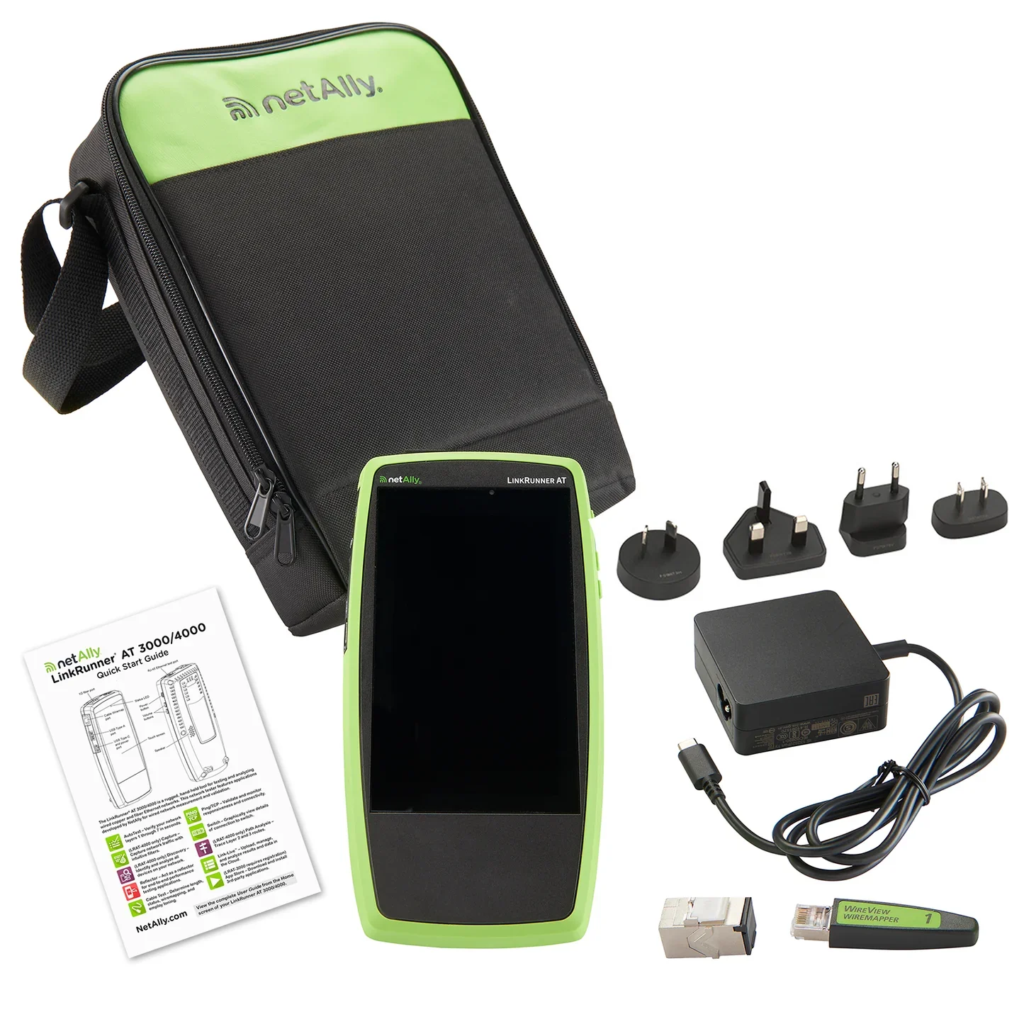 Net Alley LinkRunner LRAT-3000 Copper & Fiber Autotester: Reliable