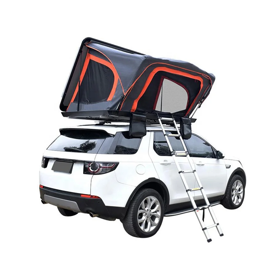 Factory Price Aluminum Hard Shell Roof Top Tent Family 4 Person Camping ...