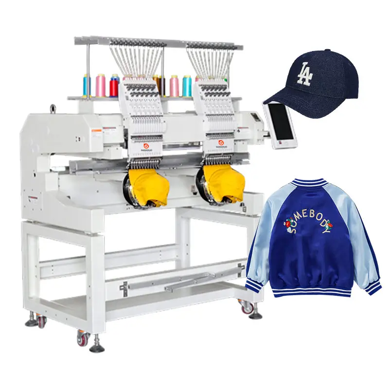 Sri Lanka Single One Head 12 15 Needle Sewing Machine Industrial Aari Zimbabwe Leather Flat Embroidery for Machine