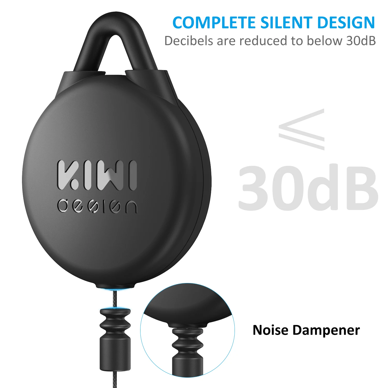 KIWI Design 3pcs Silent VR Cable Pulley System Cable Management for HTC Oculus Rifts/Sony PS/Valve Index VR