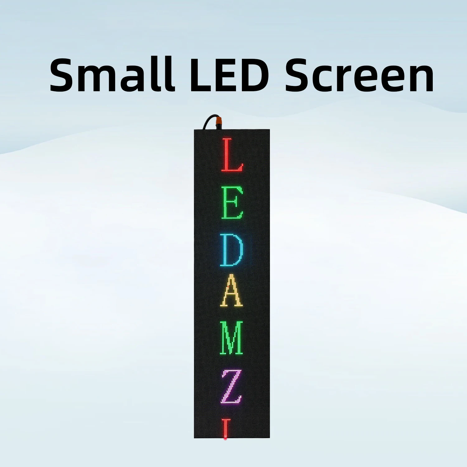 thumbnail image 2 of YS P5 Programmable Full-Color LED Sign - 39"×14" (Approx. 100× 36cm) Outdoor Waterproof Scrolling Digital Message Board, Video & Image Playback, Wi-Fi & USB Control, High-Brightness Commercial Display 2 of 11