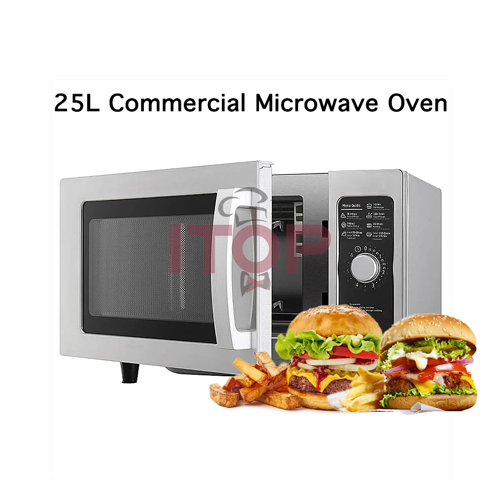 110V-220V/50Hz-60Hz対応 グリルとコンベクション機能付き卓上電子