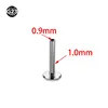 1.0 titanium alloy pole m0.9 base-Silver