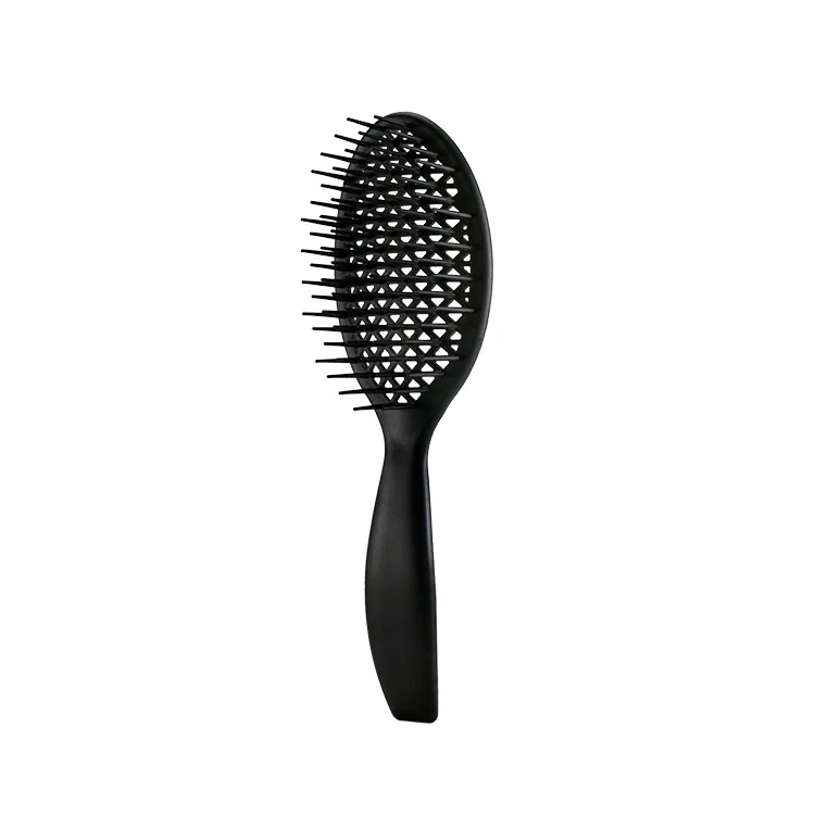 Lightweight Anti Static Tpee Scalp Massage Brush Hollow Grid Detangling ...