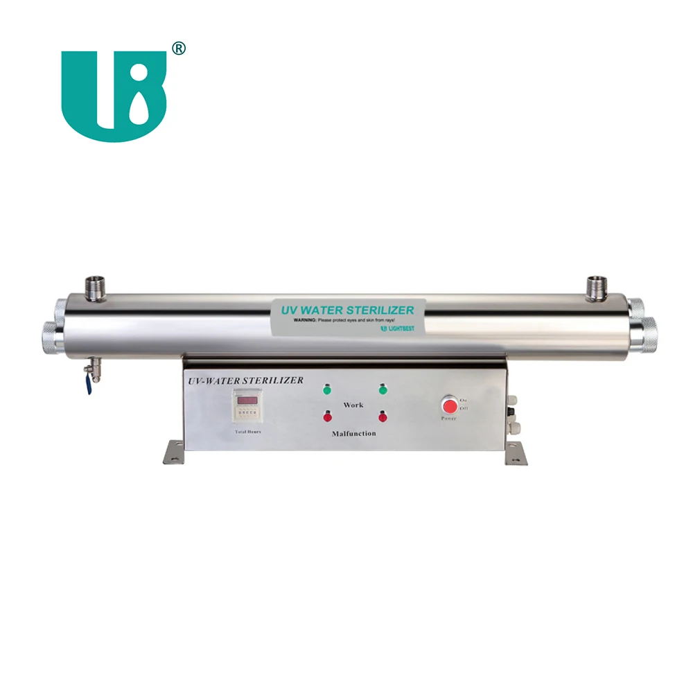 110 Вт балластная водяная ультрафиолетовая бактерицидная лампа 24GPM фильтр для