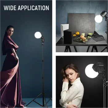NEEWER CRS6 Softbox Diffusion Dome with 3 Adapter Rings product image