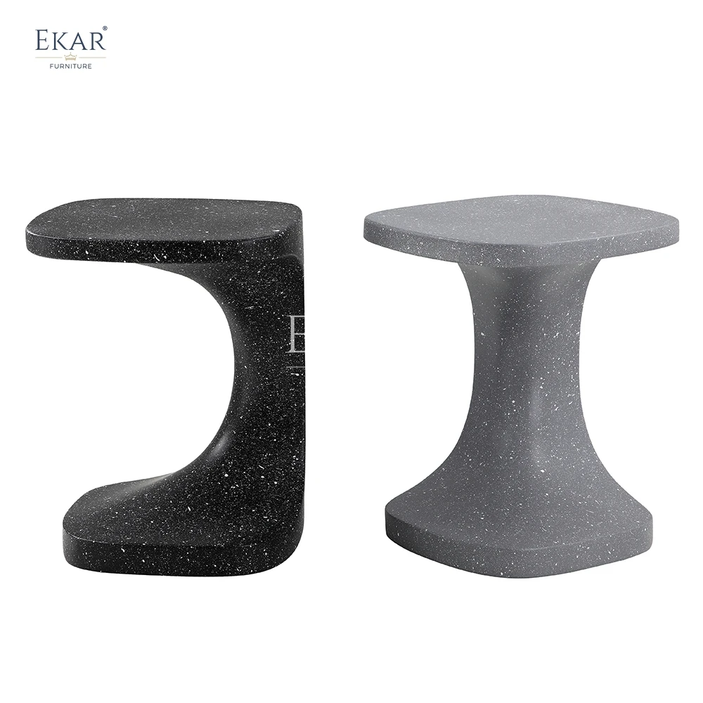 EKAR Stylish Modern Outdoor Sectional Furniture Corner Table Set factory