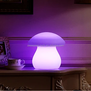 New Luminous rainbow Mushroom Light for Outdoor Camping Park Decoration Lighting Lamp for Indoor Balcony Small Table Lamp