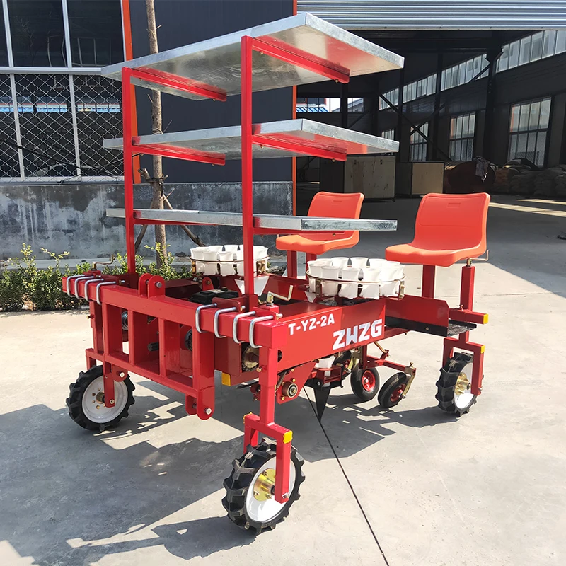 Multirow Heavy Duty Cayenne Seedling Transplanter Paprika Planting Equipment Green Onion Transplanter Machine