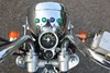 Four-eye chrome headlight (no dash, no lock)