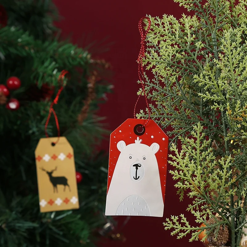 Custom Decoration Tag Name Sticker Dollarama Retro Wood Bamboo