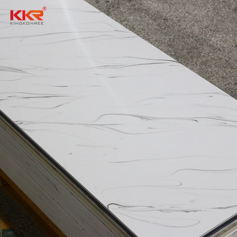 Decoration Building Material Artificial Stone Solid Surface Sheet for Bathroom Top Kitchen Countertop