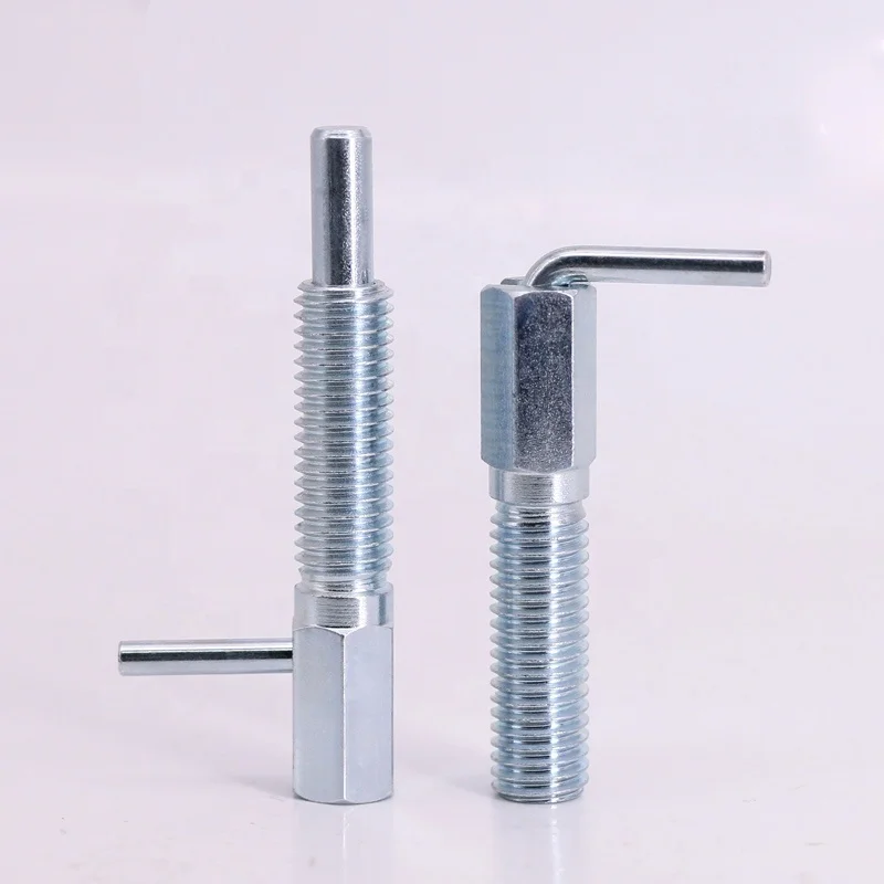 Index Bolt Simple Finish Lrhs Hand Retractable Spring Plungers
