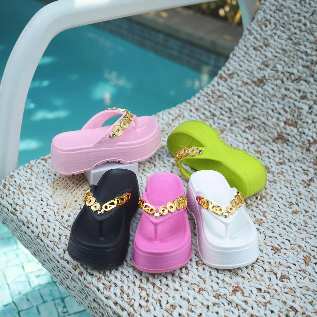 Women's Luxury Ladies Chappal Design Pictures Womens Summer Shoes  Flip-flops slippers