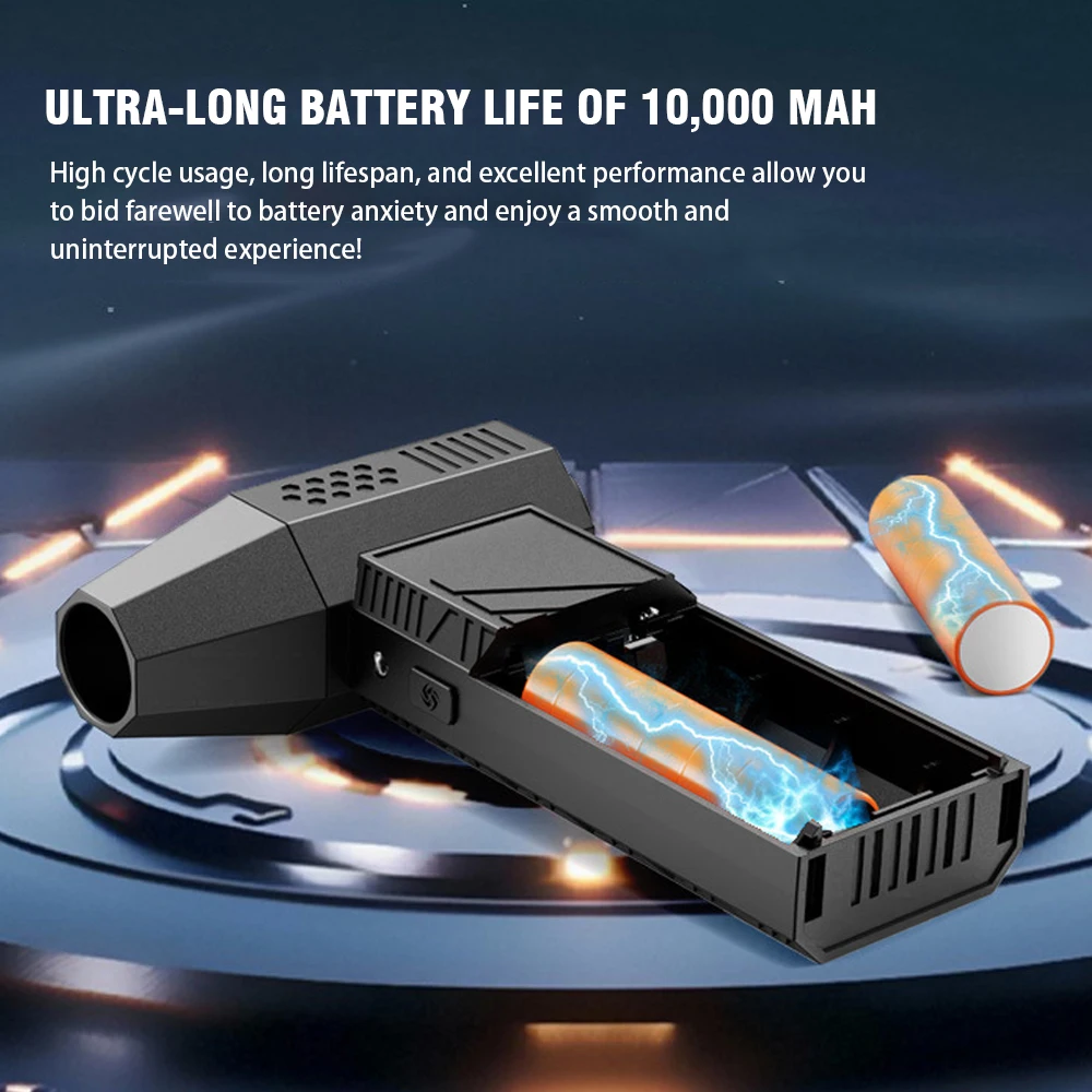 Turbo Fan 130000rpm Handheld Electric Compressed Air Duster Replaceable Battery Car Cleaning Tool for Outdoor Camping - view 6