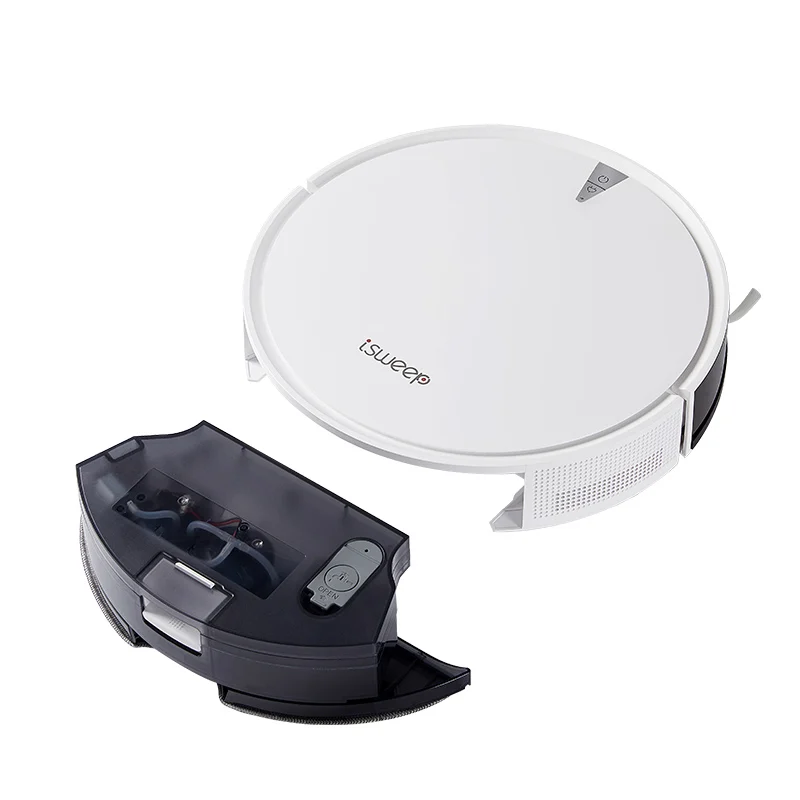 Isweep заранее влажной уборки пола Робот-Пылесос ISWEEP X5 автоматический пылесос робот Смарт Wi-Fi Контроль приложения для сухой и 350 мл