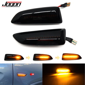 MKptopia Feux De Position LED Dynamiques Ambre Compatibles Opel Astra J K Crossland Grandland Insignia Zafira