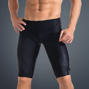 SBART Men's 5-point Cross-border Swimming Pants Flat Angle Quick Drying Hot Spring Pants Oversized Swimsuits  Swimming Trunks