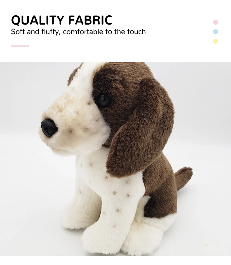 Soft Dog Stuffed Animal Toys Wholesale Manufacturer High Quality