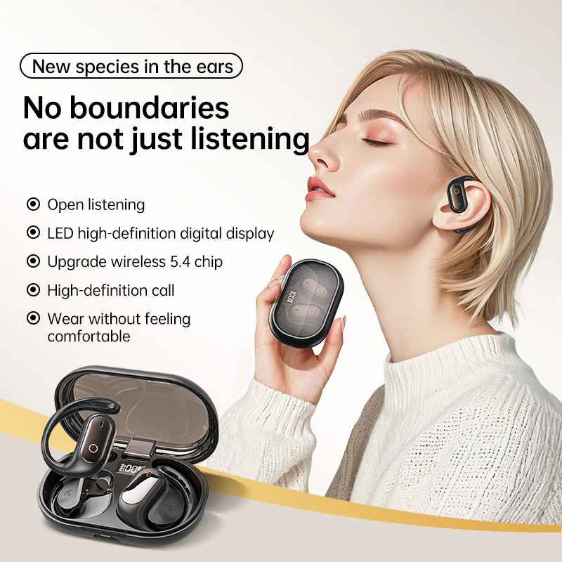 XG23 OWS Wireless Earbuds with CE FCC Rohs Optional Translation Function Sport Open Earh aperçu 2