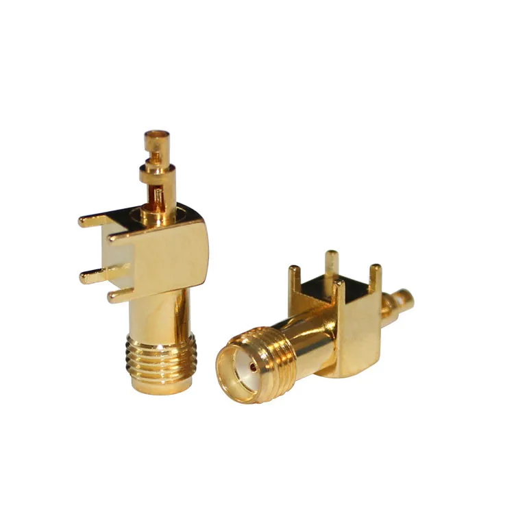 Top Class SMA-KW1.13 All Copper Connector RF Angle SMA Female Connector for RG178