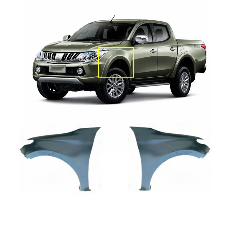 AUTO PARTS NEW oem car body side panel front fender panel for 2015 mitsubishi Triton l200