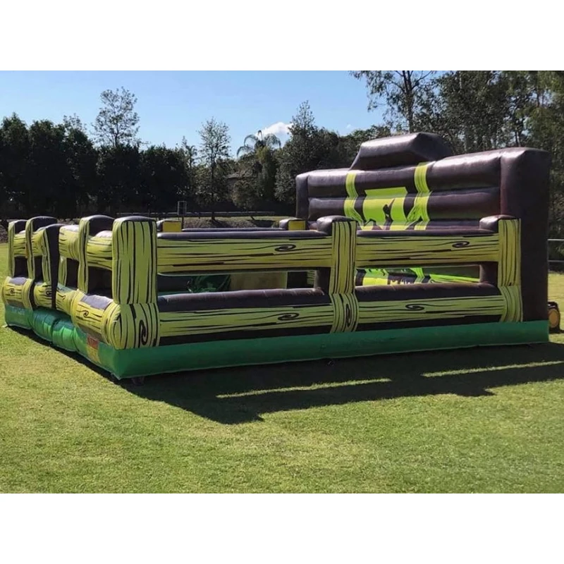 Outdoor Inflatable Interactive Games Mechanical Bucking Bull Rodeo Bull for Carnival