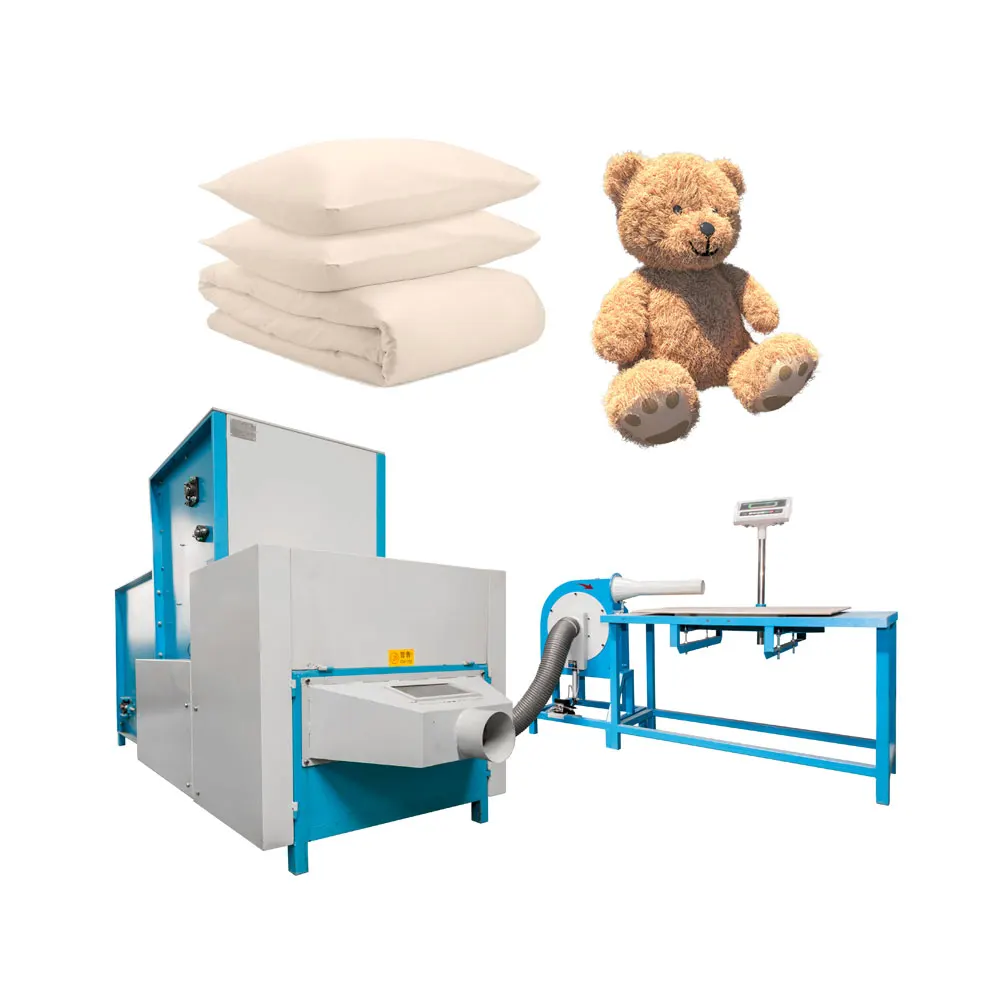 Factory Cheep Price Polyester Fiber Opening Cotton Pillow Making  Machine With Home Textile Production Line