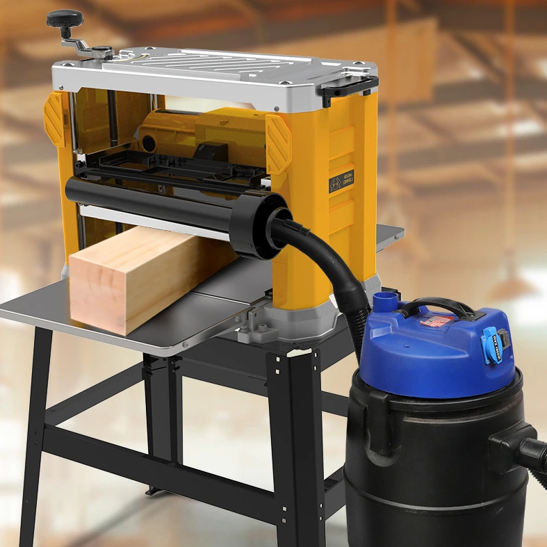 Portable Mini Wood Planer Machine with Mortise Jointer Planer Combination Wood Table Saw JBP120 for Sale Wood Planer