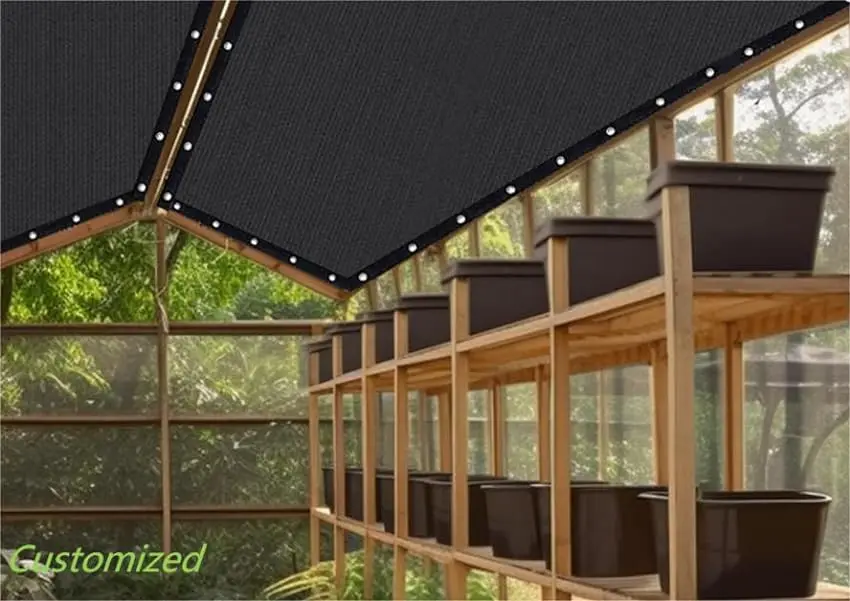 Dropsure Pergola Shade Cover 10'x12' Outdoor Sun Shade Cloth With