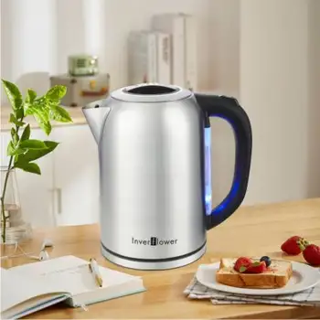 SK173 customized 110-120V multifunctional electric kettle portable 1500w stainless steel ketle electric kettle with led light
