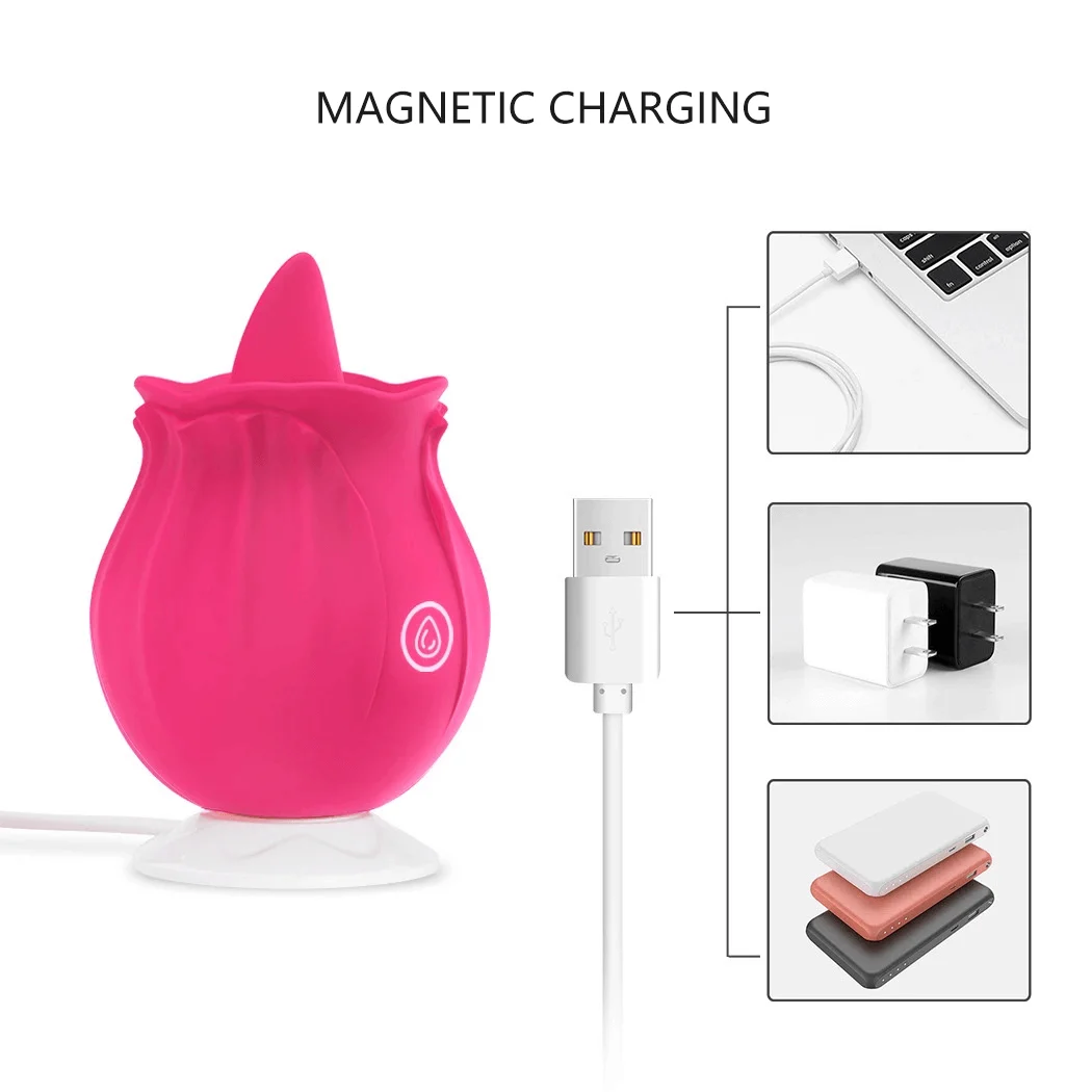 happy meeting rose toy Blossom Suction Rose Toy main image 0